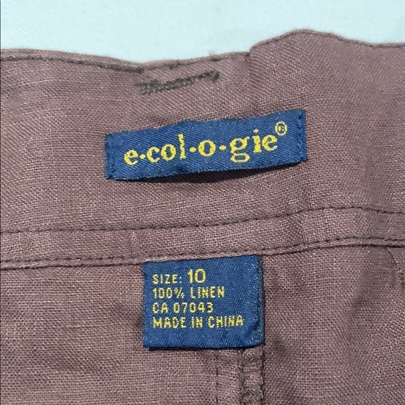 Brown Midi Skirt with Belt - Picture 5 of 5